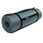 Yoga mat grijs/petrol, 190x100x1,5 cm, fitnessmat, pilates,, Sport en Fitness, Nieuw, Ophalen of Verzenden, Yogamat