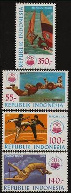 Indonesië 1239-1242 serie sportweek., Verzenden, Postfris, Oost-Azië