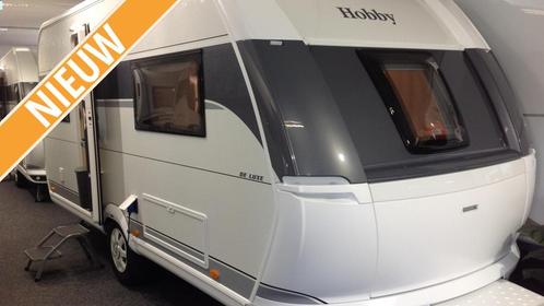 Hobby De Luxe 460 UFe, Caravans en Kamperen, Caravans, tot en met 4, Rondzit, Hobby, Overige, Gascomfoor, Hordeur, Kachel, Omvormer of Lader