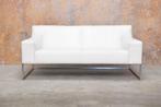 In zeer goede staat! witte leren Leolux Adartne design bank!, Leolux, Leolux, Design, 150 tot 200 cm