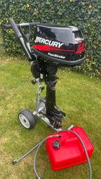 Mercury 5pk 4takt buitenboordmotor, Watersport en Boten, Bootonderdelen, Ophalen, Zo goed als nieuw, Motor en Techniek, Zeilboot of Motorboot
