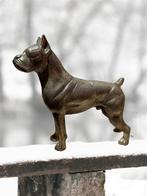 Mooi bronzen Beeld van boxer, Verzamelen, Dierenverzamelingen, Ophalen of Verzenden, Zo goed als nieuw, Beeldje of Figuurtje, Hond of Kat