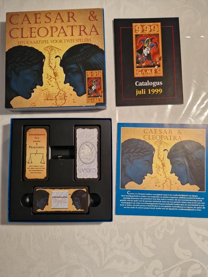 Caesar & Cleopatra Kaartspel, Hobby en Vrije tijd, Gezelschapsspellen | Bordspellen, Ophalen of Verzenden