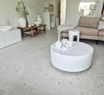 Fiber clay ronde betonciré salontafel 80x80x32 Loods 5, Huis en Inrichting, Tafels | Salontafels, Ophalen, Rond, Zo goed als nieuw