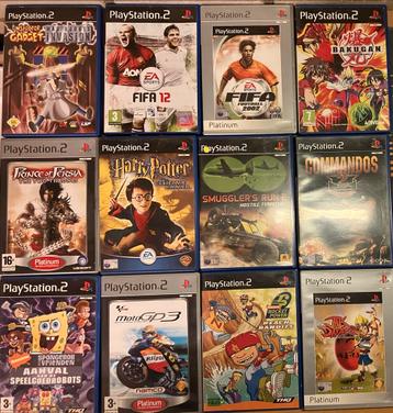  PlayStation 2 Games – Grote Collectie (12 stuks) beschikbaar voor biedingen