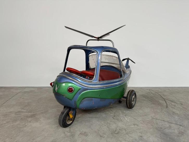 1951 Autopede Helicopter "SABENA" Carousel Vehicle, Antiek en Kunst, Antiek | Speelgoed, Ophalen