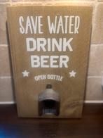 Bier tekstbord, Huis en Inrichting, Woonaccessoires | Tekstborden en Spreuken, Ophalen, Zo goed als nieuw