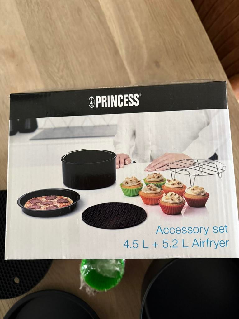 Airfryer Princess 182012 Accessoire set 5.2 L NIEUW, Witgoed en Apparatuur, Airfryers, Nieuw, Airfryer, Ophalen of Verzenden