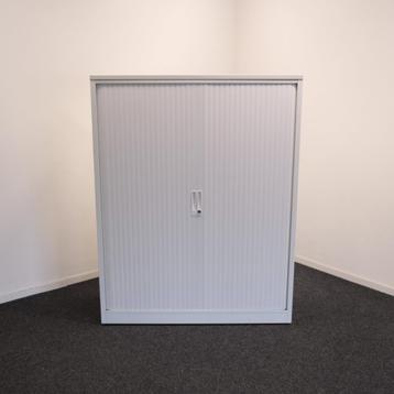 TDS Roldeurkast, Wit, 120x46x153cm (BXDXH), 3 Legborden RD21 beschikbaar voor biedingen