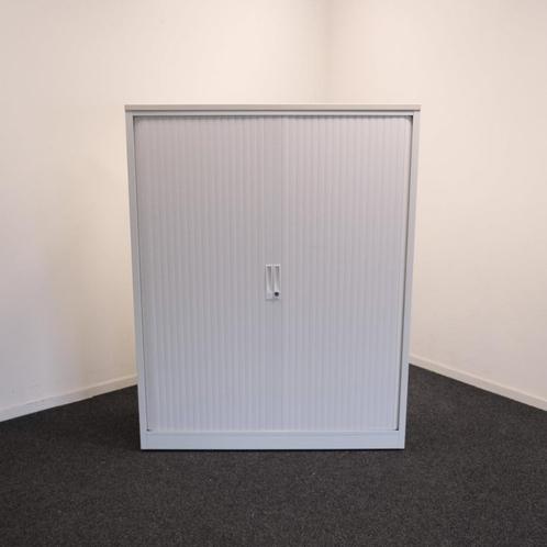 TDS Roldeurkast, Wit, 120x46x153cm (BXDXH), 3 Legborden RD21, Huis en Inrichting, Kasten | Roldeurkasten en Archiefkasten, Gebruikt