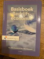 Basisboek Bedrijfskunde economie ISBN, Boeken, Nieuw, Ophalen of Verzenden, Economie en Marketing, Noordhoff Uitgevers