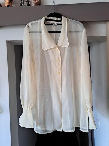 Feestelijke, doorschijnende blouse, 42 beschikbaar voor biedingen