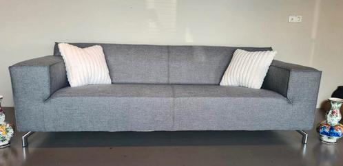 Design on Stock 3-zits bank – Donkergrijs, Huis en Inrichting, Banken | Sofa's en Chaises Longues, Nieuw, 75 tot 100 cm, Stof