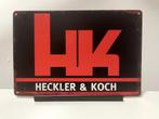 Heckler & Koch HK metalen reclamebord (Old Look), Nieuw, Ophalen of Verzenden, Pand50, Info@pand50.nl