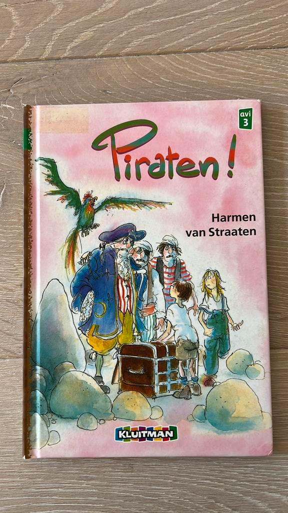 Harmen van Straaten - Piraten!, Boeken, Kinderboeken | Jeugd | onder 10 jaar, Zo goed als nieuw, Fictie algemeen, Ophalen of Verzenden