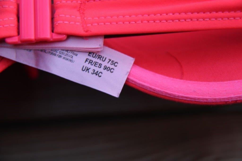 Bikini koraal Hunkemoller mt S 75C Vaste prijs AANBIEDING, Ophalen of Verzenden, Zo goed als nieuw, Bikini, Hunkemöller