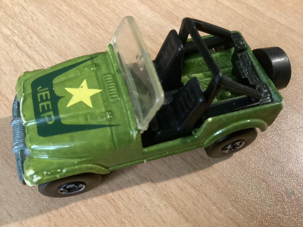 JEEP CJ-7 HOT WHEELS 1981, Ophalen of Verzenden, Auto