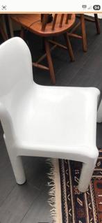Kartell stoelen 4 stuks, Huis en Inrichting, Kunststof, Gebruikt, Wit, Vintage