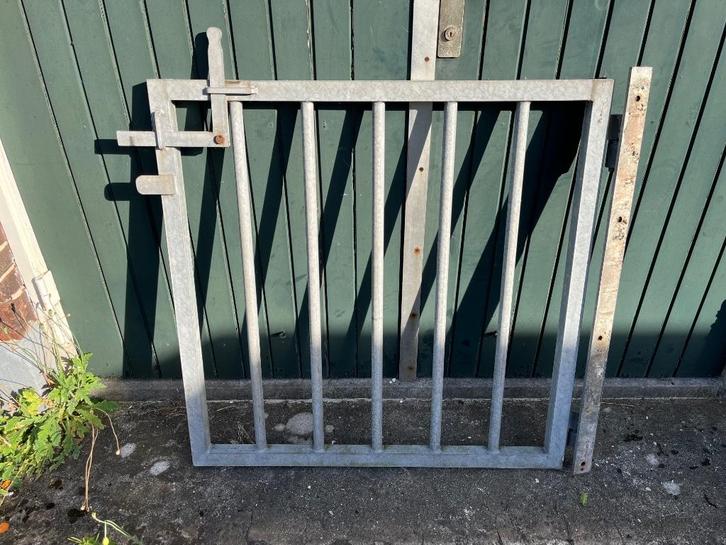 Looppoort ijzer , oerdegelijk 101,5cm breedte, Tuin en Terras, Tuinpoorten, Gebruikt, Looppoort, IJzer, Minder dan 100 cm, Minder dan 100 cm