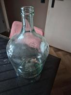 Lichtblauwe glazen vaas, Huis en Inrichting, Woonaccessoires | Vazen, Ophalen, Blauw, Minder dan 50 cm, Glas