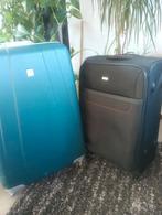 Mooie grote Spinner trolley koffers, Ophalen, Hard kunststof, 45 tot 55 cm, Slot