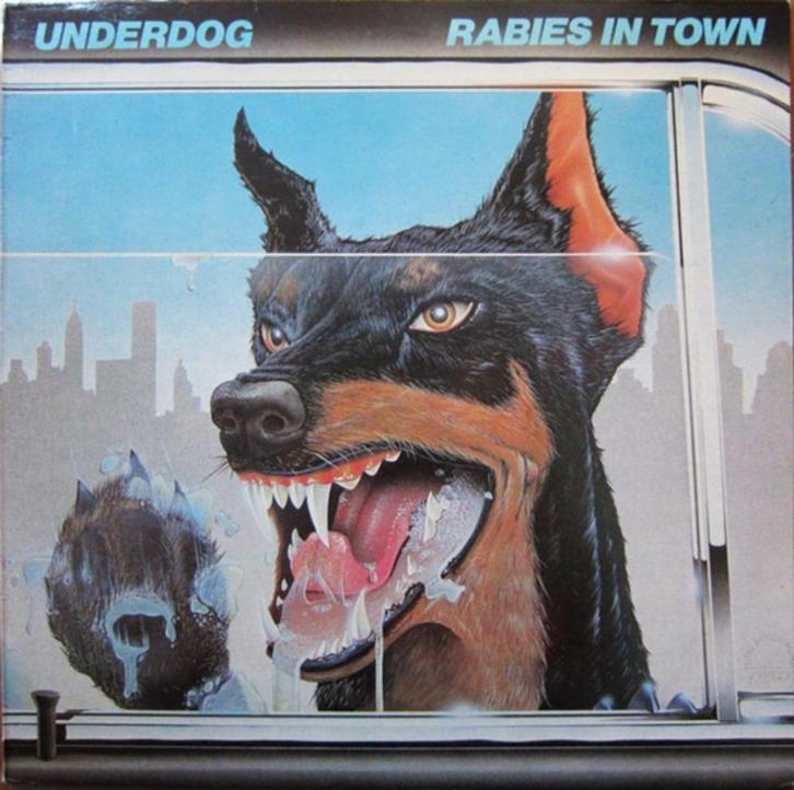 Underdog – Rabies In Town  Originele LP Nieuw, Cd's en Dvd's, Vinyl | Hardrock en Metal, Nieuw in verpakking, Ophalen of Verzenden