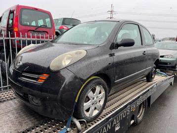 Nissan Micra 1.2 Tekna 2003 veel onderdelen voorradig  beschikbaar voor biedingen