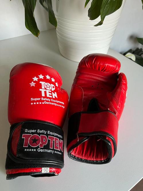 Bokshandschoenen (top ten), Sport en Fitness, Vechtsporten en Zelfverdediging, Zo goed als nieuw, Overige, Vechtsportbescherming