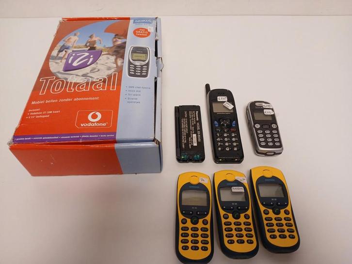 Diverse New old stock Siemens m35, pannasonic en Alcatel, Telecommunicatie, Mobiele telefoons | Overige merken, Zo goed als nieuw