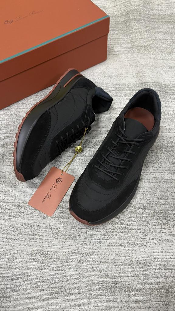 LORO PIANA WEEKENDWALK 40 tm 45 NEW MODEL BEKIJK FOTOS MEERD, Kleding | Heren, Schoenen, Zo goed als nieuw, Loafers, Zwart, Ophalen of Verzenden