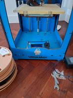 Ultimaker  3 D printer  met een paar rollen, Computers en Software, 3D Printers, Ophalen, Gebruikt