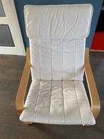 Poäng stoel, Huis en Inrichting, Fauteuils, Hoogte 100 cm., 75 tot 100 cm, Zo goed als nieuw, Hout
