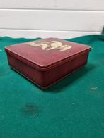 blik met zeil schip vintage, Verzamelen, Ophalen of Verzenden