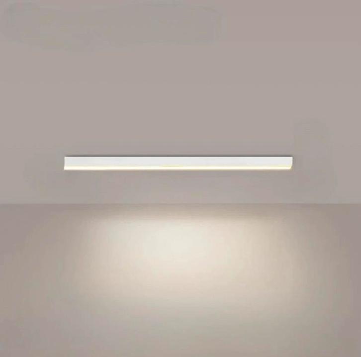Witte LED plafondlamp modern 120 cm, Huis en Inrichting, Lampen | Plafondlampen, Nieuw, Ophalen of Verzenden
