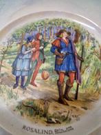 wandbord rosalind celia and touchstone, Antiek en Kunst, Antiek | Wandborden en Tegels, Ophalen of Verzenden