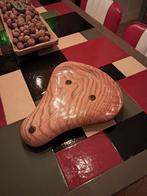 Houten Zadel Bobber - Uniek Handgemaakt, Motoren, Ophalen of Verzenden