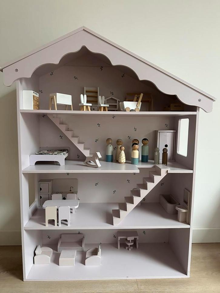 Petit amelie poppenhuis, Kinderen en Baby's, Speelgoed | Poppenhuizen, Gebruikt, Poppenhuis, Ophalen