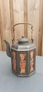 Chinees tinnen theepot, Antiek en Kunst, Ophalen of Verzenden
