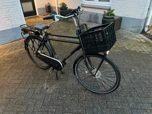 Cortina U4 transportfiets fiets elektrisch heren, Fietsen en Brommers, Fietsen | Heren | Herenfietsen, Gebruikt, Overige merken