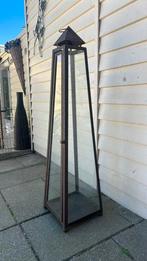 Groot windlicht metaal 30x120cm, Huis en Inrichting, Woonaccessoires | Zuilen en Pilaren, Ophalen, Gebruikt