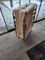 Inklapbed - ruimtebesparend en comfortabel!, Ophalen, 90 cm, Eenpersoons, Beige