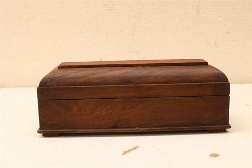 Houten pennenbakje 45342, Huis en Inrichting, Woonaccessoires | Kisten, Gebruikt, Minder dan 50 cm, Minder dan 50 cm, Ophalen of Verzenden