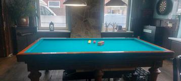 Verwarmd Libre biljart Wilhemina met 3 leiplaten  beschikbaar voor biedingen