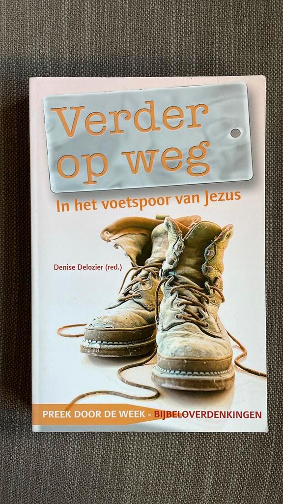 P. Abspoel - Verder op weg - in het voetspoor van Jezus, Boeken, Godsdienst en Theologie, Zo goed als nieuw, Ophalen of Verzenden