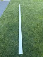 Witte MDF Plint, 490 cm lang en 12 cm hoog. Bijna gratis, Doe-het-zelf en Verbouw, Plinten en Afwerking, Ophalen, Zo goed als nieuw