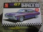 Bouwdoos 1967 Chevy Impala SS AMT, Overige merken, Auto, Groter dan 1:32, Nieuw
