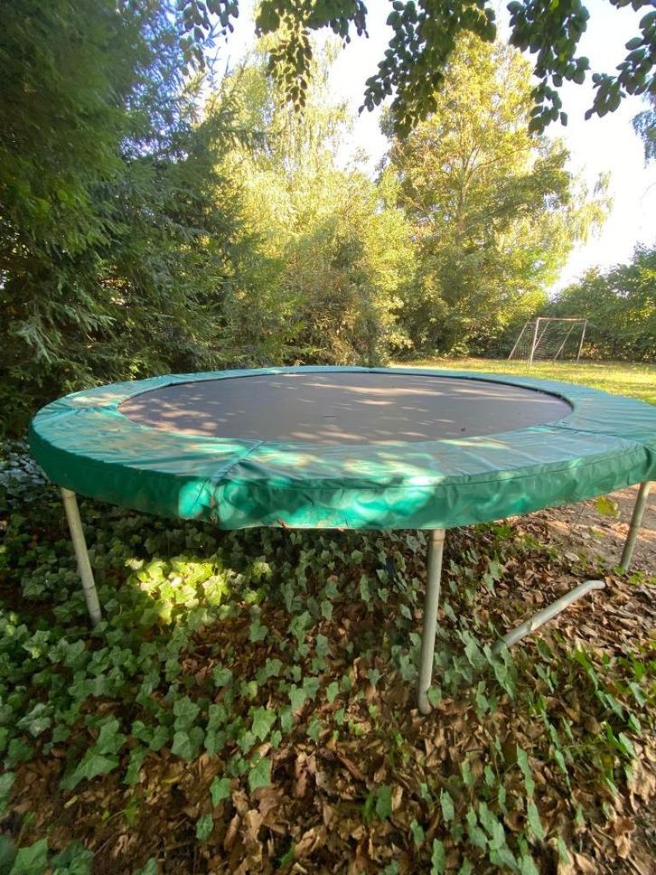 Trampoline, Kinderen en Baby's, Speelgoed | Buiten | Trampolines, Gebruikt, Ophalen