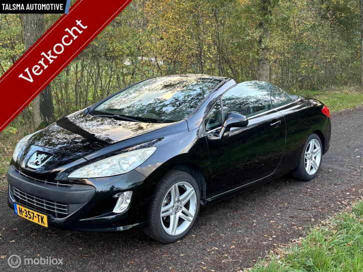 Peugeot 308 CC 1.6 VTi | Leder | Carplay | Trekhaak | 2009, Auto's, Peugeot, Bedrijf, ABS, Airbags, Airconditioning, Alarm, Boordcomputer