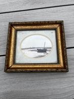 Klein schilderijtje, Ophalen of Verzenden, Gebruikt, Hout, Minder dan 50 cm