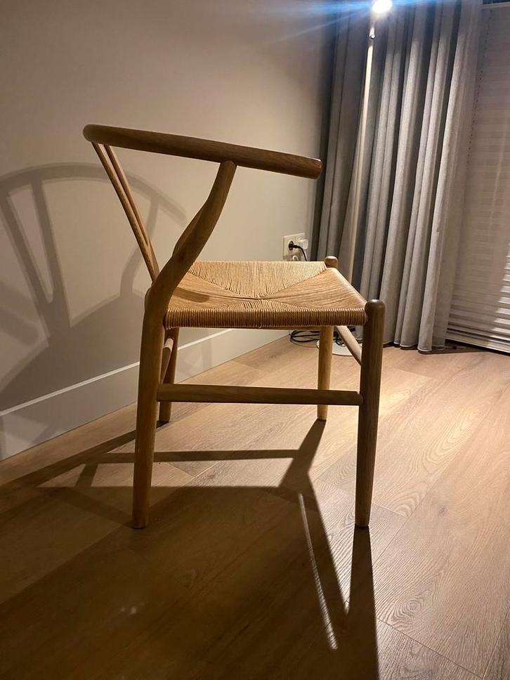 Eetkamerstoelen 6 stuks - Carl Hansen & som LOOK A LIKE, Huis en Inrichting, Stoelen, Gebruikt, Vijf, Zes of meer stoelen, Hout